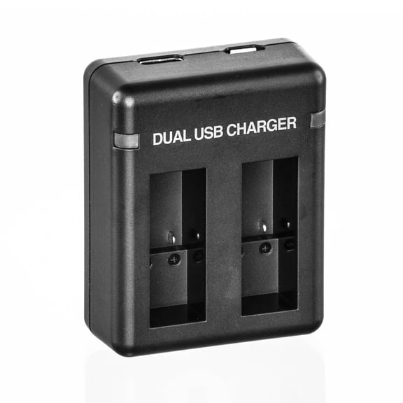 ULTIMAXX Dual USB Battery Charger for for Go-Pro / GoPro Hero5 / Hero6 / Hero7 / Hero8