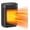 BLACK-R, variant on 1000W Small Space Heater for Indoor Use, 2S Fast Heating, PTC Ceramic Electric Space Heater with 3 Modes, Thermostat, Overheated & Tip-Over Safety Protection, Portable Heater for Office and Bedroom