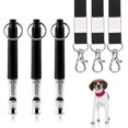 thumbnail image 3 of 3 Pack Dog Whistle - Adjustable Ultrasonic Silent Dog Whistle - Stop Barking Neighbors Dog, 3 of 4