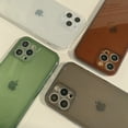 thumbnail image 2 of Funda de teléfono transparente Retro colorida marrón verde negro transparente para iPhone 14 13 12 11 Pro Max XR X XS 14Max 8 7Plus, funda transparente de TPU suave Tan Jianjun unisex, 2 of 2