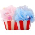 thumbnail image 2 of 2 Pcs Balles de Bain en Forme de Crème Glacée, Balles de Douche en Filet, Balles à Récurer, 2 of 8