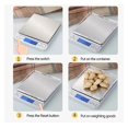 thumbnail image 4 of Digital Kitchen Scale Mini Pocket Precision Jewelry Electronic Balance Weight Gold Gram Scale ,Multipurpose Use, 4 of 4