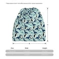 thumbnail image 3 of KLL Penguins Dolphins Whales Pirnt Wicking Running Beanie Head Wrap Cycling Bandana for Men Women, 3 of 8