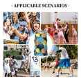 thumbnail image 6 of Sikiie Sunflowers Basketball Jersey Reversible Men's Mesh Athletic Sports Shirts Training Practice S-4XLSmall, 6 of 6