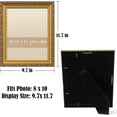 thumbnail image 3 of 8×10 Picture Frame Gold - Picture Frames for Wall Hanging And Tabletop Display, Ornate Photo Frame for Poster,Vintage Frames,with Durable Plexiglass, 3 of 9