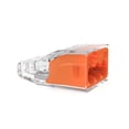 thumbnail image 5 of IDEAL Electrical 30-1033P Conectores de 3 puertos a presión seguros de color naranja (paquete de 100), 5 of 5