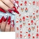 thumbnail image 2 of Pegatinas de uñas de Navidad para invierno, calcomanías 3D de copos de nieve, alce, Papá Noel, galleta, hombre, lazo, nuevo esmalte de Gel de Navidad, decoración de uñas deslizante, 2023, 2 of 4
