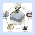 thumbnail image 5 of YZEGDCH Blankets and Throws Clearance,Flannel Sofa Weighted Blanket Throw Blanket for Couch Bed Nap Blankets,Fuzzy and Fleece Blankets for Women,Throw Blankets for Beds,Under $5, 5 of 10