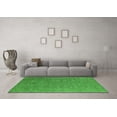 thumbnail image 3 of Ahgly Company Indoor Rectangle Oriental Green Industrial Area Rugs, 8' x 12', 3 of 4