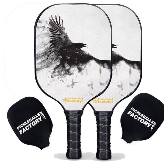 Pickleball Factory PB0005-5-G Near Me Pickleball Set - Mirs Personalized Pickleball Paddle, Glassfiber Graphite