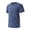 Dark Blue, variant on Men's Ice Silk Tees Crewneck Quick Dry Short Sleeve Moisture Wicking Shirts Summer Casual Athletic Gym Tees Khaki XL