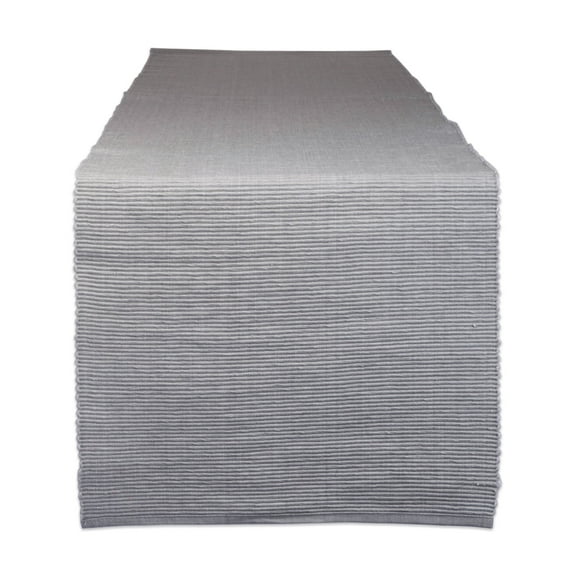 DII Dove Gray Table Runner 13x72, 13x72"