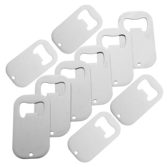 Hytrove Universal Bottle Opener Stainless Steel For Friends Home Bar 12Pcs
