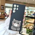 thumbnail image 2 of Mantenga su iPhone seguro y a la moda con una funda para teléfono elegante y minimalista con estampado de dibujos animados, 2 of 4