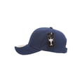 thumbnail image 5 of Adjustable Baseball Structured Cap Hat, Navy, 5 of 5