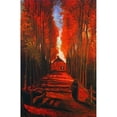thumbnail image 2 of Lane Autumn Poster Print by Vincent Van Gogh, 2 of 2