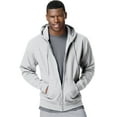 thumbnail image 1 of Hanes ComfortBlend EcoSmart Men`s Full Zip Hoodie, L, Ash, 1 of 2