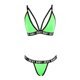 thumbnail image 2 of Gibobby Tangas de mujer sexy para sexo Sujetador Ropa de dormir Conjunto sexy y panty Mujeres Noche Lencería Sin espalda Pijamas Íntimos(Verde G), 2 of 4