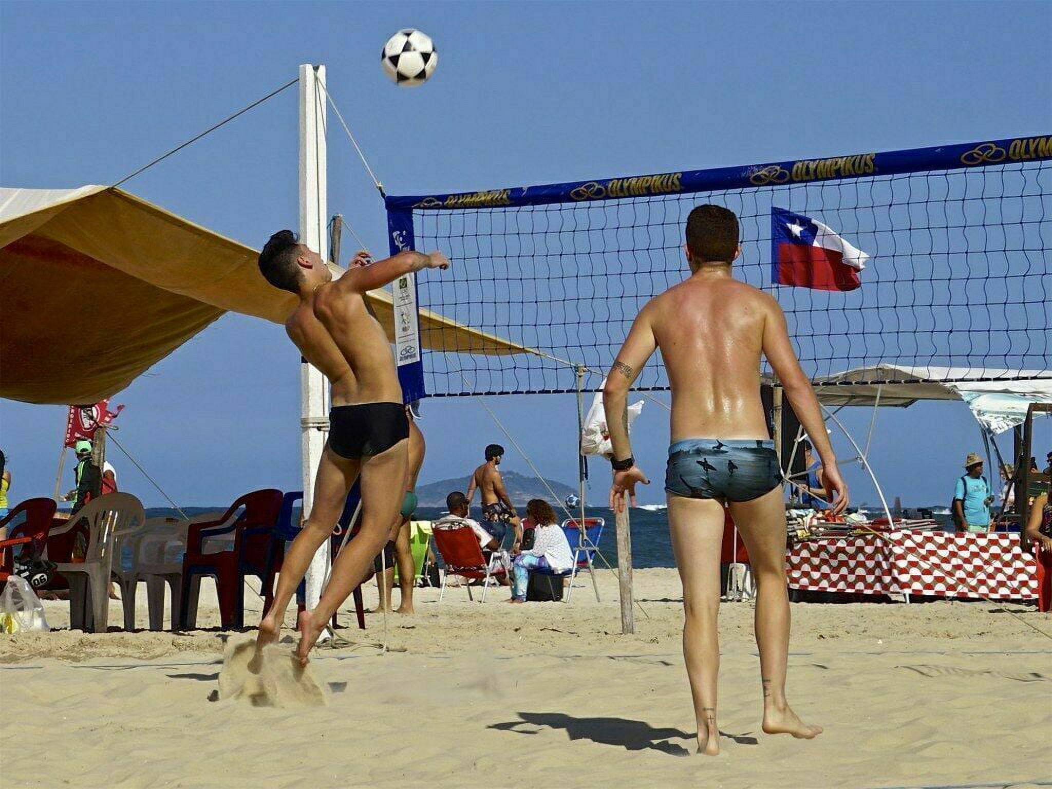 Mikasa FT5 soccer ball, official Footvolley Ball size 5 white and black
