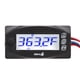 thumbnail image 4 of Medidor de temperatura del agua LCD con iluminación azul para motocicleta, Kit de termómetro con arnés de cableado y conector de 3 vías, 18mm/0,71 pulgadas, 4 of 12