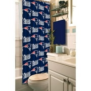 New England Patriots Decorative Bath Collection - Shower Curtain