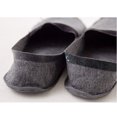thumbnail image 4 of 5 Pairs Low-cut Liners Socks Non Cotton Boat Hidden Invisible Socks for Men (Black + White + Dark Blue + Light Gray + Dark Gray), 4 of 6