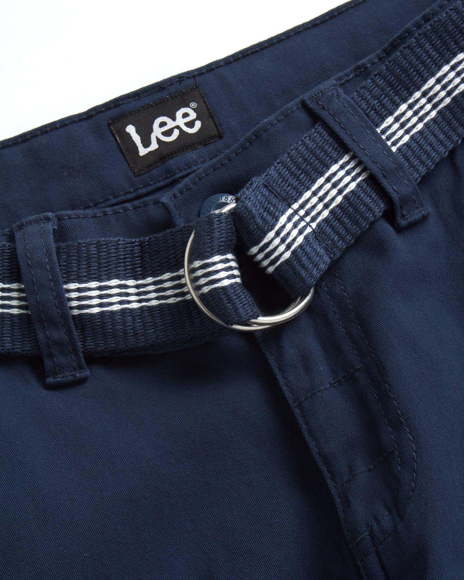 Lee Boys Premium Belted Twill Shorts, Sizes 4-18 and Husky