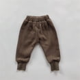 thumbnail image 5 of FYDUU Toddler Boys Casual Jogger Pants for Kids Outdoor Winter Trousers Elastic Waist Comfy Sweatpants with Pockets School Daily Wear Stylish Pants 5-6 Years, 5 of 8