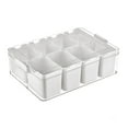 thumbnail image 1 of Botella de condimentos para el hogar, Caja de almacenamiento de condimentos 8 en 1, contenedor de especias resistente portátil a prueba de polvo para Blanco, 1 of 8