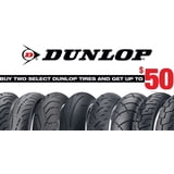 Dunlop, American Elite Touring Bias Rear Tire, 180/55-18, Black ...