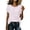 Pink, variant on Shirts for Women Plus Size Striped T Shirts Casual Summer V Neck Clod Shoulder Short Sleeved Tops, S-3XL