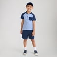thumbnail image 3 of Levi's Boys Raglan Henley Tee & Cargo Short Set, Sizes 4-7, 3 of 6