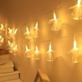thumbnail image 2 of Fiber optic String 30 Led 15FT Warm Lights Fairy Ramadan Xmas Wedding Decoration, 2 of 5