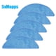 thumbnail image 1 of EchoBliss 5 Piezas Para Tesvor M1 S6 S4 Aspiradora Lavable Repuesto Fregona Paños Almohadilla, 1 of 8