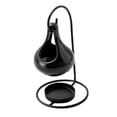 thumbnail image 4 of deevoka Ceramic Hanging Pot Essential Oil Burner 6.7inch Tall Functional Decorative Iron, 4 of 9