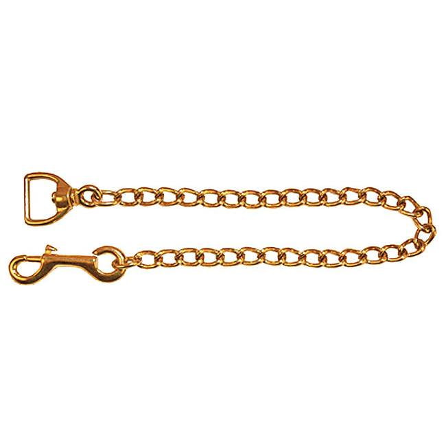 Intrepid International 212795 24 in. Solid Brass Horse Lead Shank Chains