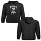 thumbnail image 2 of Sudadera Unisex con Capucha Negra, Estampado Gráfico Estilo Alternativo, Algodón y Poliéster, 2 of 5