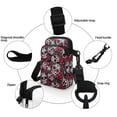 thumbnail image 5 of HELLHERO Mexican Sugar Skulls Messenger Bag with with Adjustable Strap Crossbody Sling Bag Trendy Polyester, 5 of 7