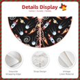 thumbnail image 3 of Fotbe Space Rocket Pattern Christmas Tree Skirt, Tree Skirts Plush Christmas Decorations, Christmas Tree Skirts Xmas Decorations Holiday Party Decor-30", 3 of 6
