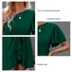 thumbnail image 2 of Vestido De Citas, Vestido De Un Solo Hombro De Manga Corta De Poliéster Suave Para Ir De Compras Ccdes Otros, 2 of 6