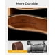 thumbnail image 3 of Cinturón de piel con trinquete CHAOREN para hombre, ajuste personalizable, 3 of 6