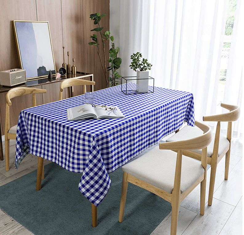 Choose Tablecloths Curtains Napkins Gingham Check Kitchen Linen in 4 Colours 