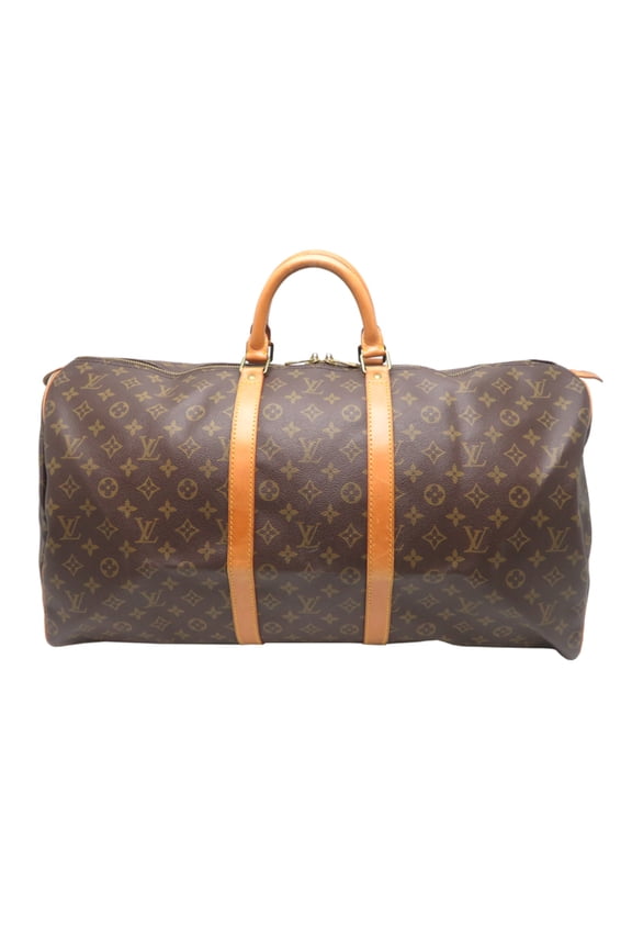 Pre-Owned Louis Vuitton Keepall 55 Boston Bag for Men and Women, M41424 (Discontinued) Monogram...
