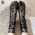 thumbnail image 4 of Summer Thin Fashion Socks, Mesh Lace Socks Women Ruffle, Mid-calf Socks Hot, 4 of 8
