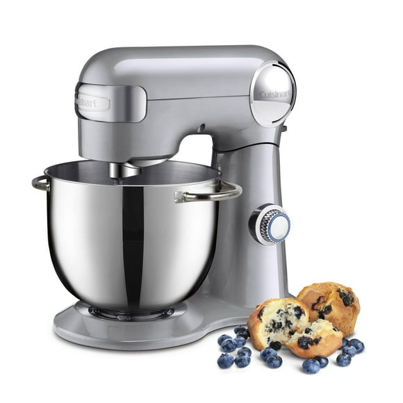CUISINART SILVER PRECISION MASTER 5.5-QT (5.2L) STAND MIXER, SILVER PRECISION MASTER 5.5-QT (5.2L) STAND MIXER