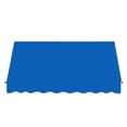 thumbnail image 2 of Awntech 5.38 Ft New Orleans Fixed Awning Canopy with Twisted Rope Arms (64.5in x 31in x 24in), Bright Blue, 2 of 2
