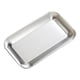 thumbnail image 2 of Serving Platter Square Stainless Steel Dish Tray Barbecue Plate Silver Color for Home S, 2 of 5