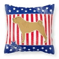 thumbnail image 2 of Carolines Treasures BB3352PW1818 USA Patriotic Shar Pei Fabric Decorative Pillow, 2 of 2