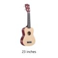 thumbnail image 2 of Ruiboury Mini Portable 4-string Ukulele String Musical Instrument Ukuleles Acoustic Professional Gifts Guitar for Concert 23inch Wood Color, 2 of 6