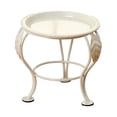 thumbnail image 3 of DOLITY Étagère en Fer pour Pot de Fleurs Support de Plante Support de Plante pour Intérieur Extérieur Robuste Blanc, 3 of 9
